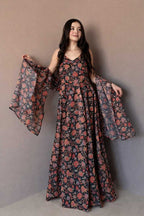 Naarira KR 110 Organza Printed Gown