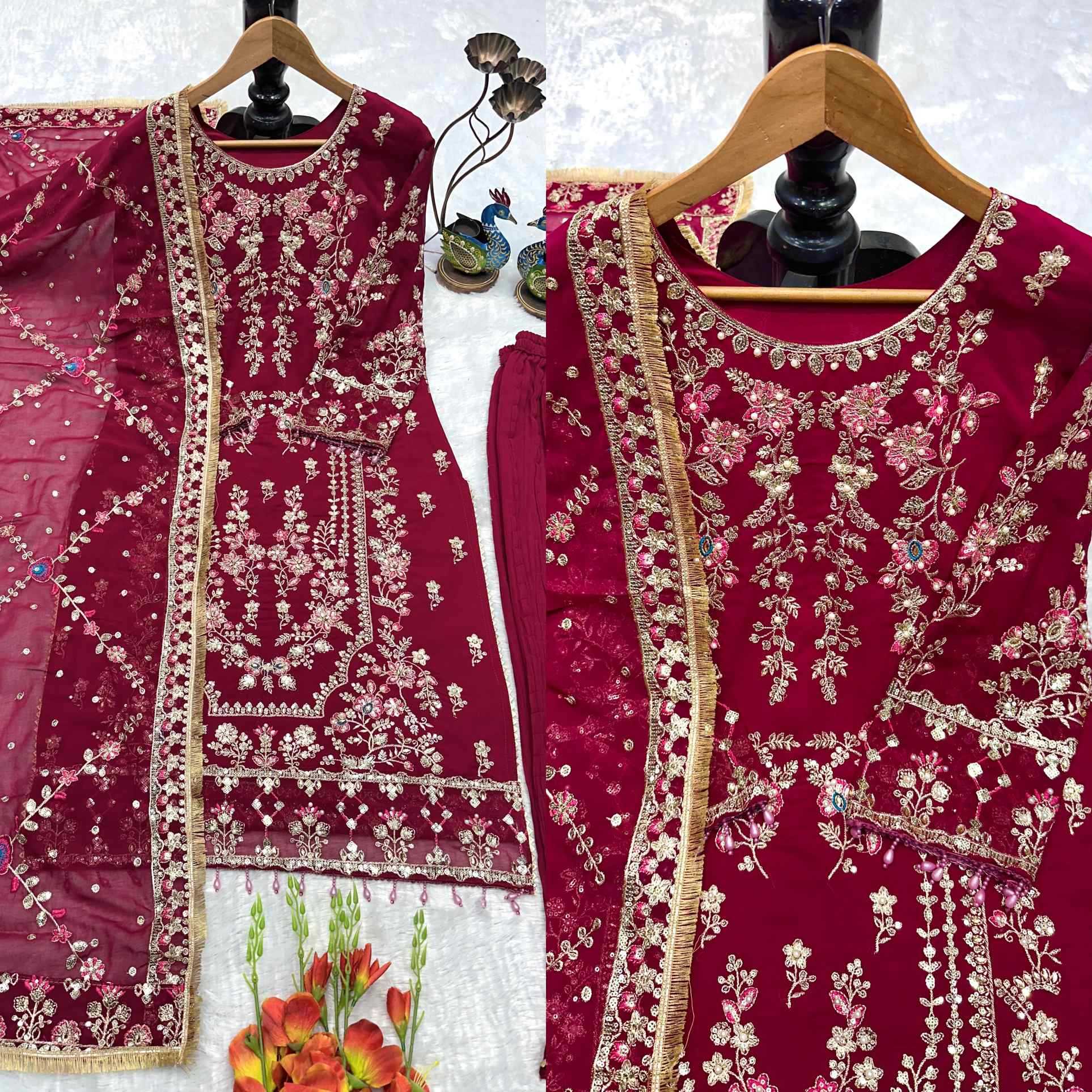 Naarira Georgette Indo Western Dresses