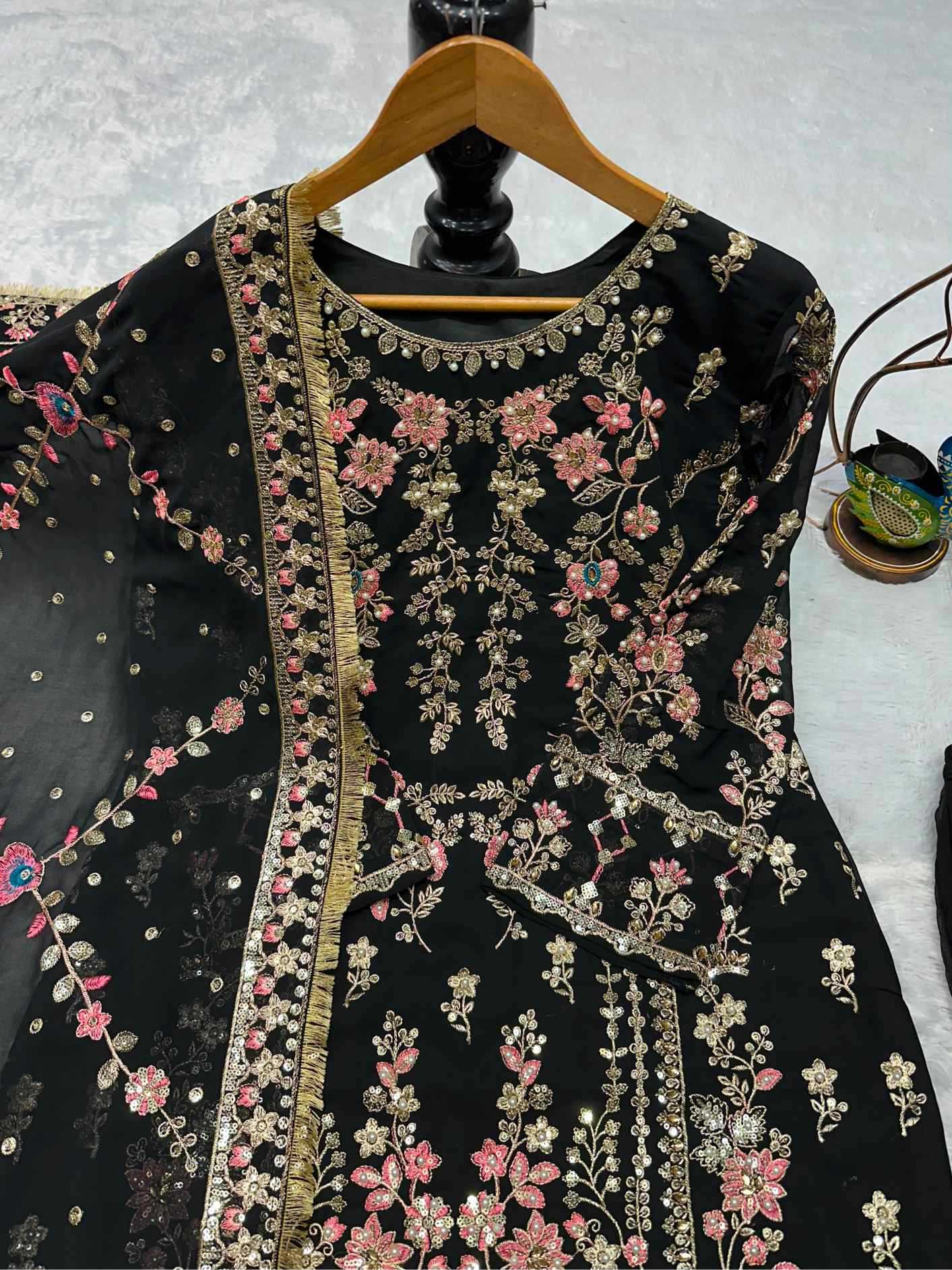 Naarira Georgette Indo Western Dresses