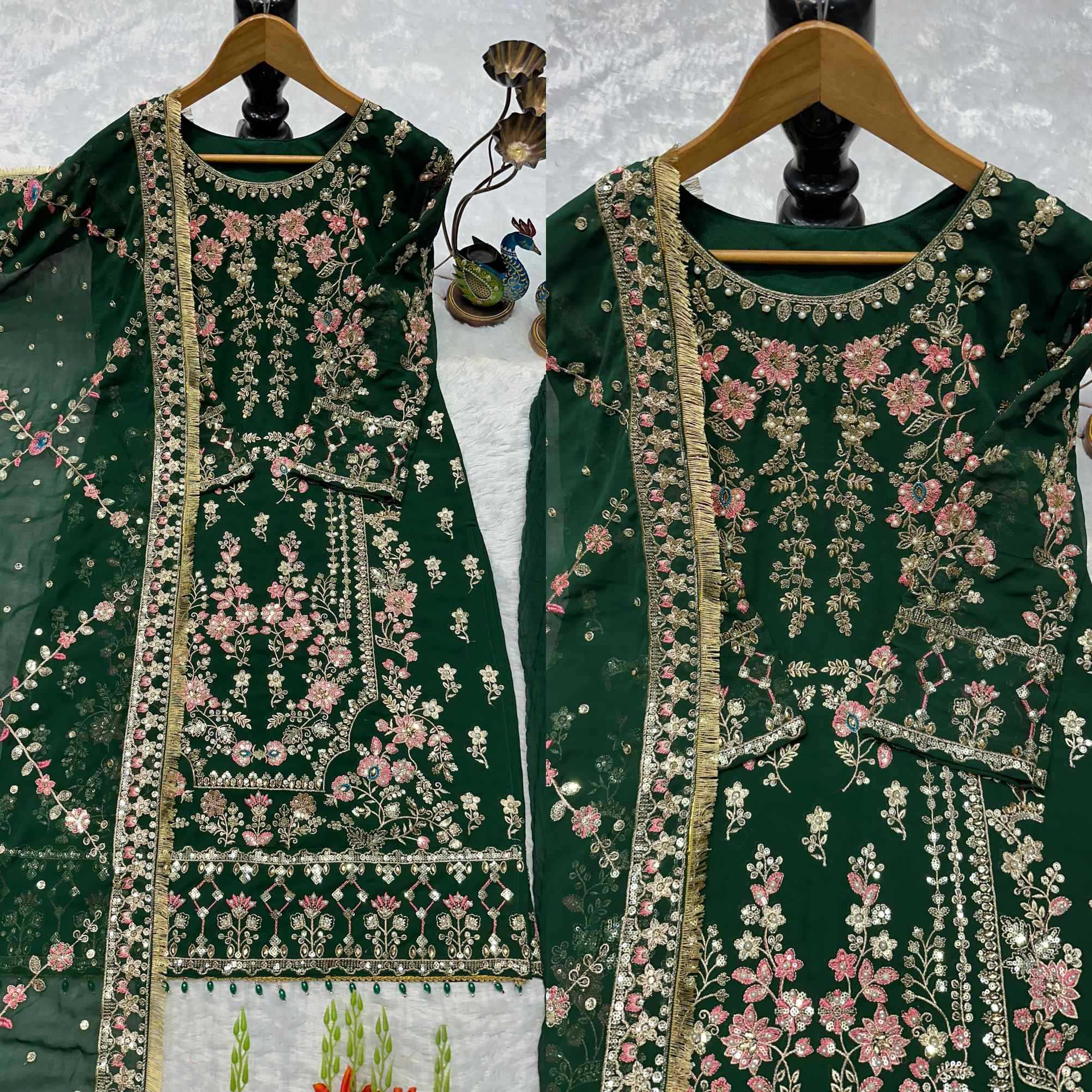 Naarira Georgette Indo Western Dresses