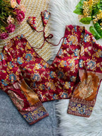 Naarira Soft Silk Silk Blouse