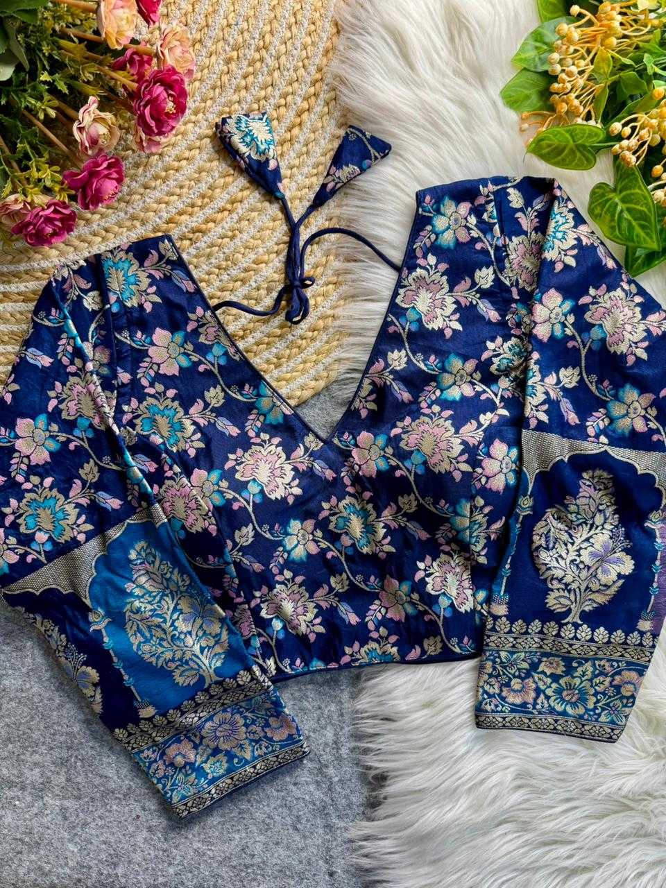 Naarira Soft Silk Silk Blouse