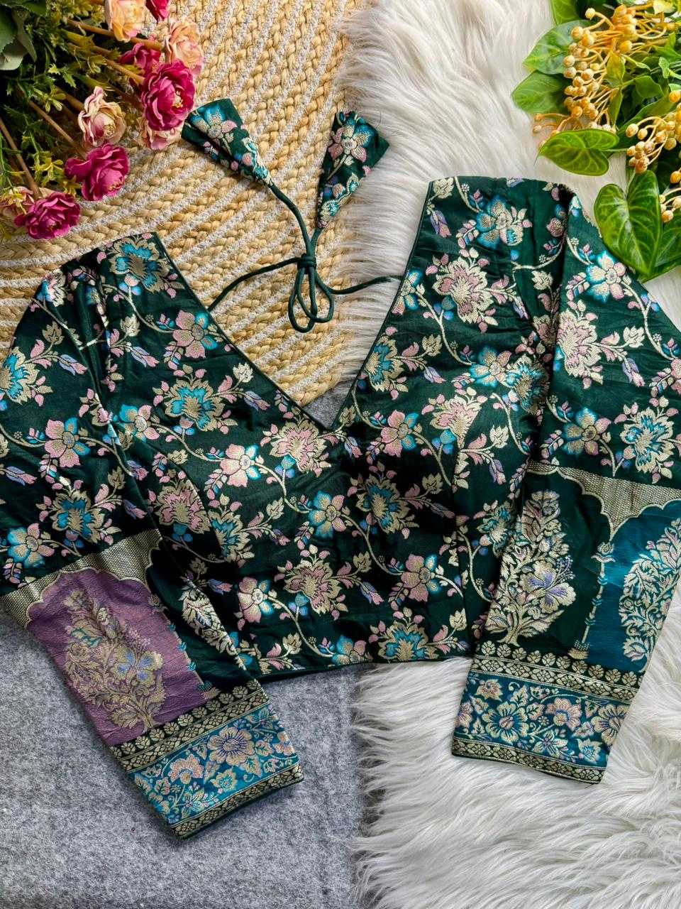 Naarira Soft Silk Silk Blouse