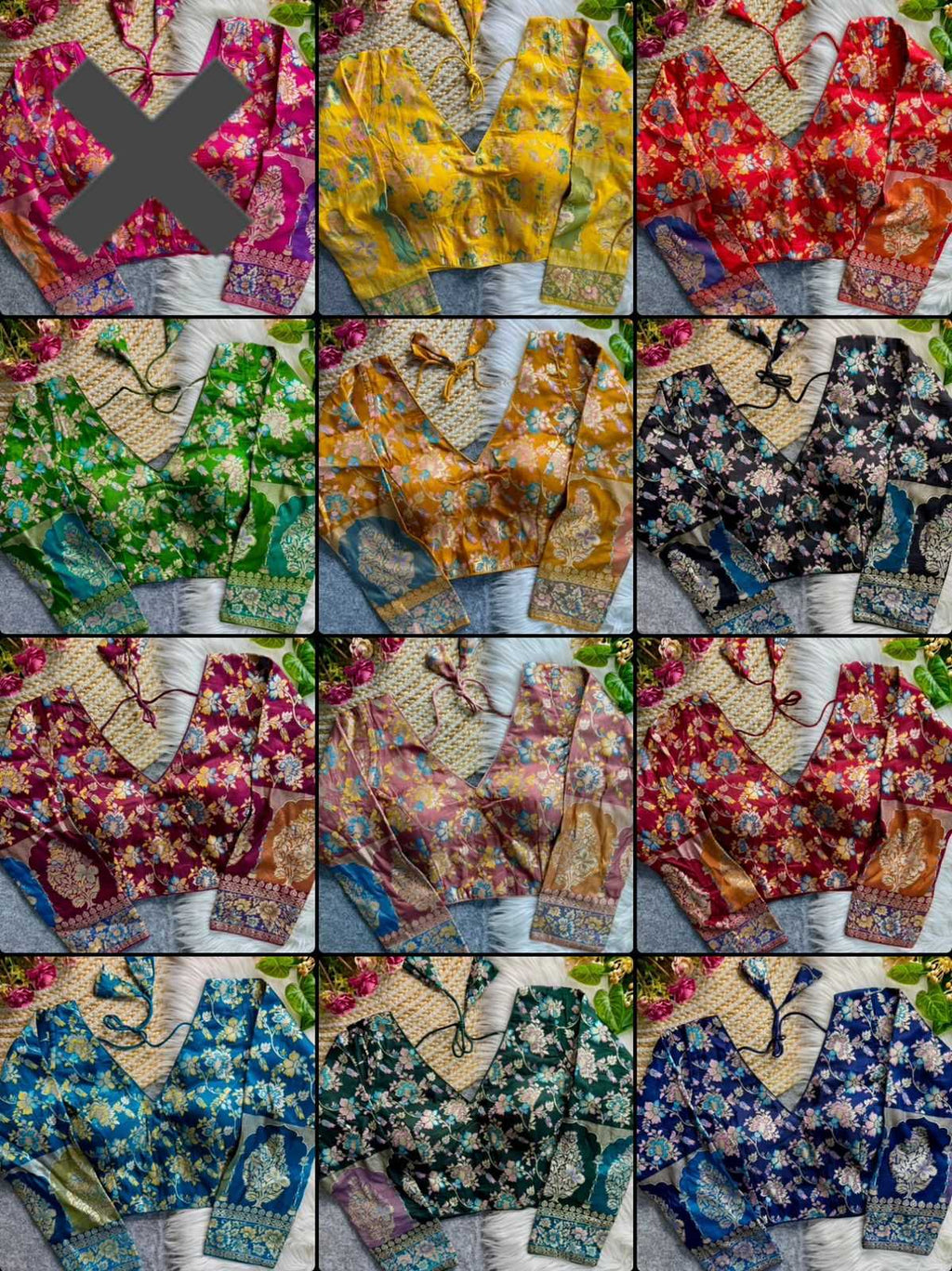 Naarira Soft Silk Silk Blouse