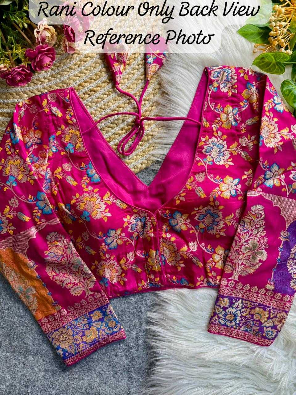 Naarira Soft Silk Silk Blouse