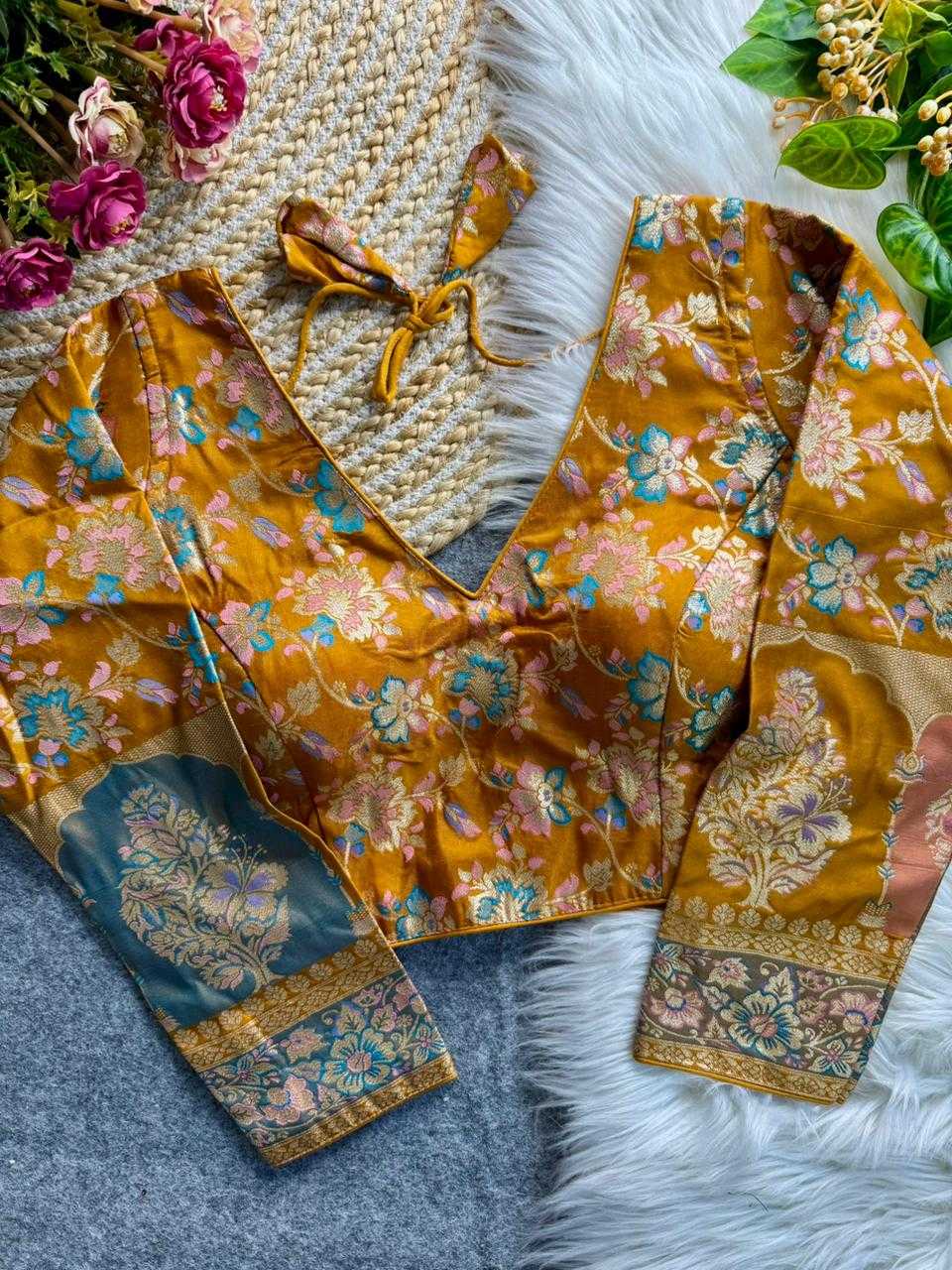Naarira Soft Silk Silk Blouse