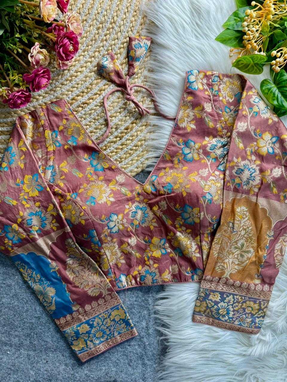 Naarira Soft Silk Silk Blouse