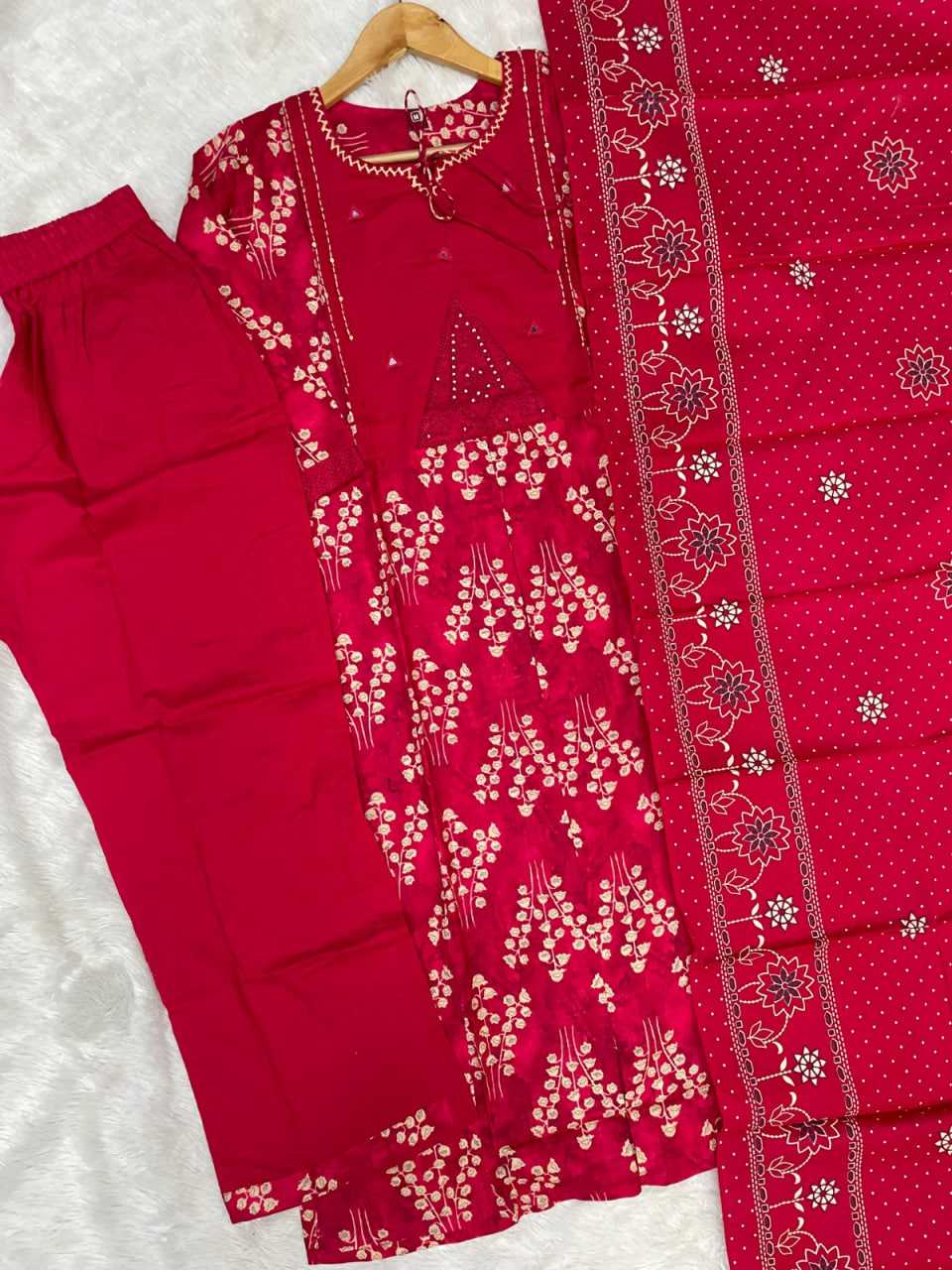 Naarira Pure Cotton Embroidered Suits
