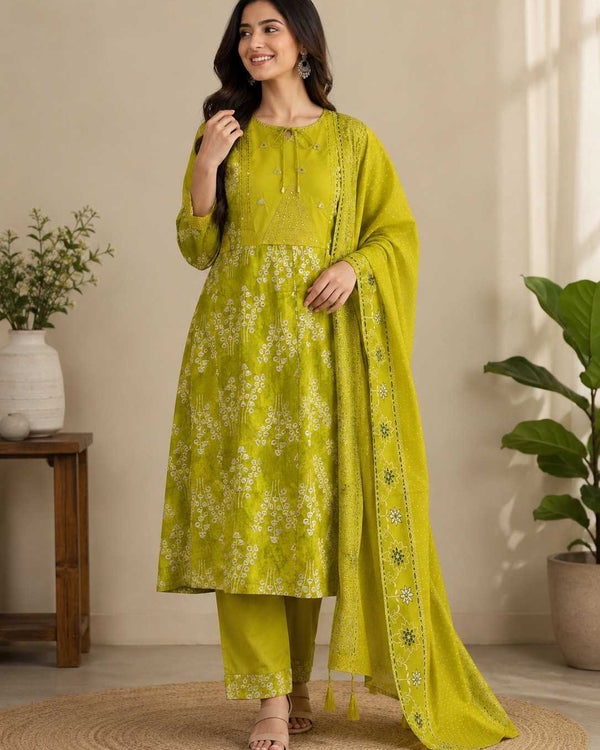 Naarira Pure Cotton Embroidered Suits - alternate view