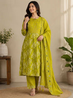 Naarira Pure Cotton Embroidered Suits