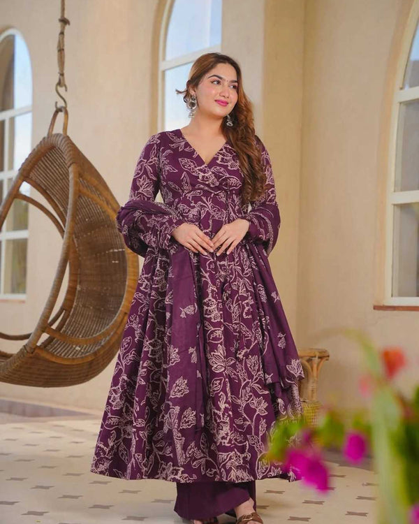Naarira Devi vol 19 Silk Cotton Printed Suits - alternate view
