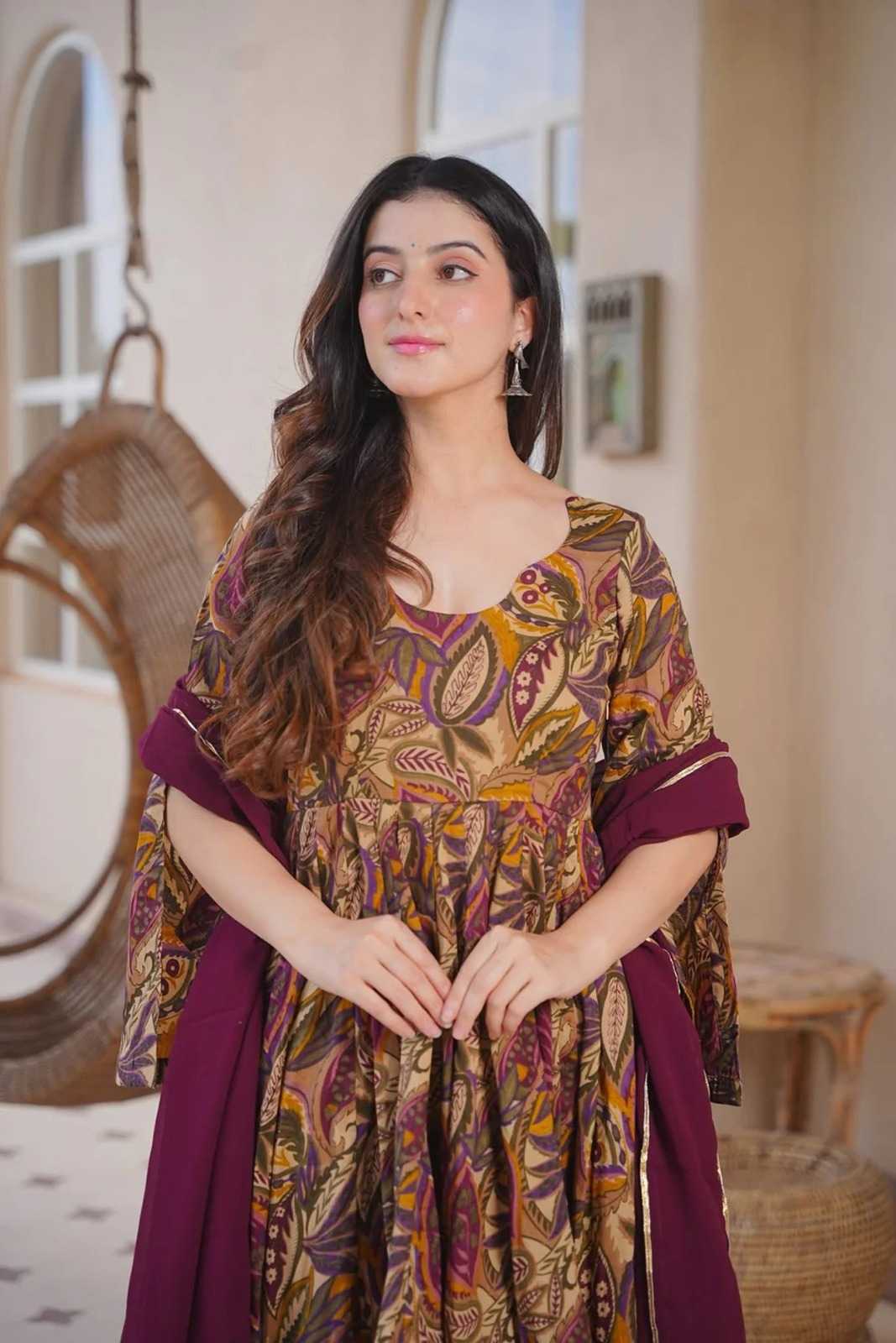 Naarira Devi vol 19 Silk Cotton Printed Suits