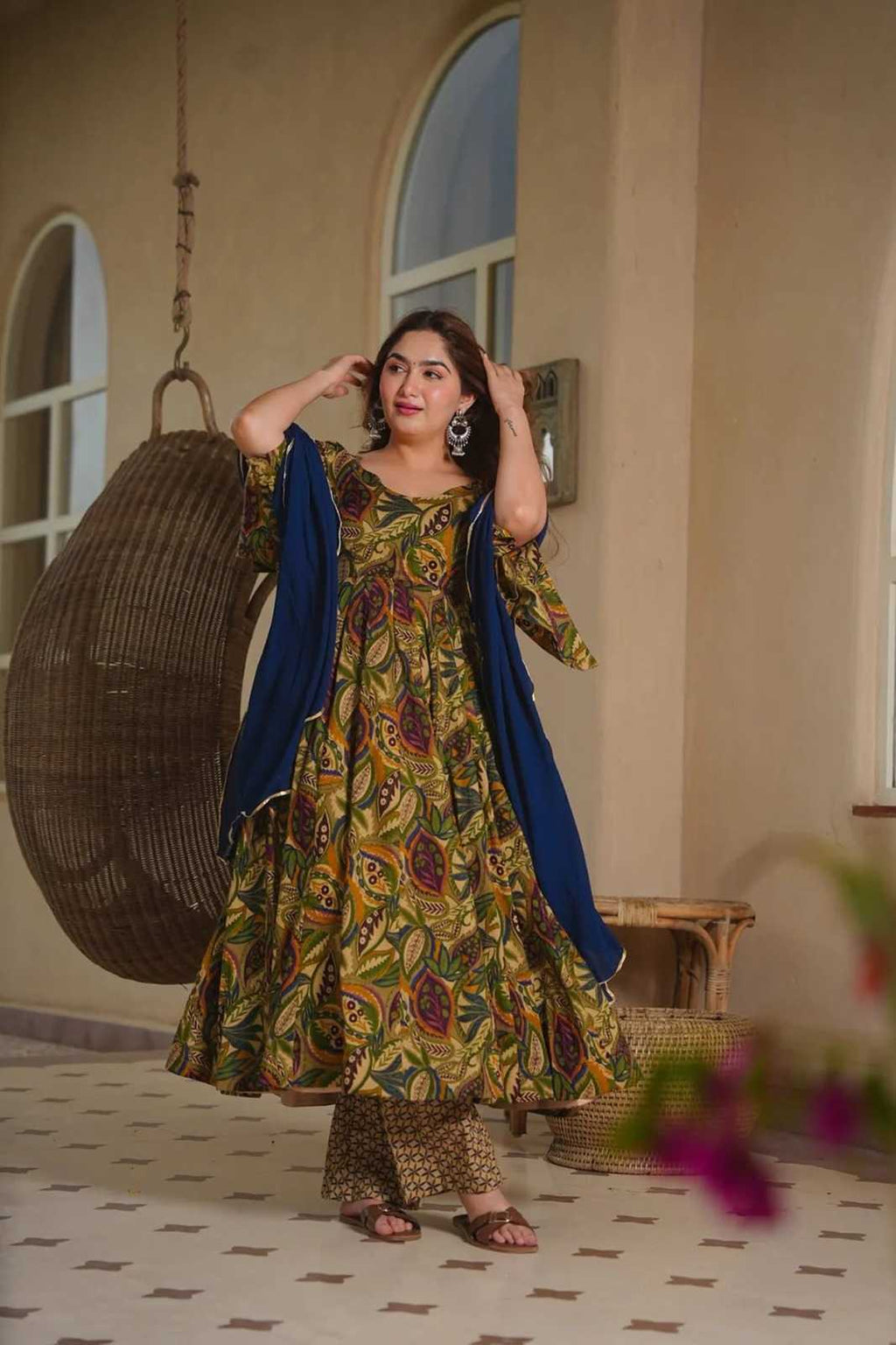 Naarira Devi vol 19 Silk Cotton Printed Suits