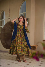 Naarira Devi vol 19 Silk Cotton Printed Suits