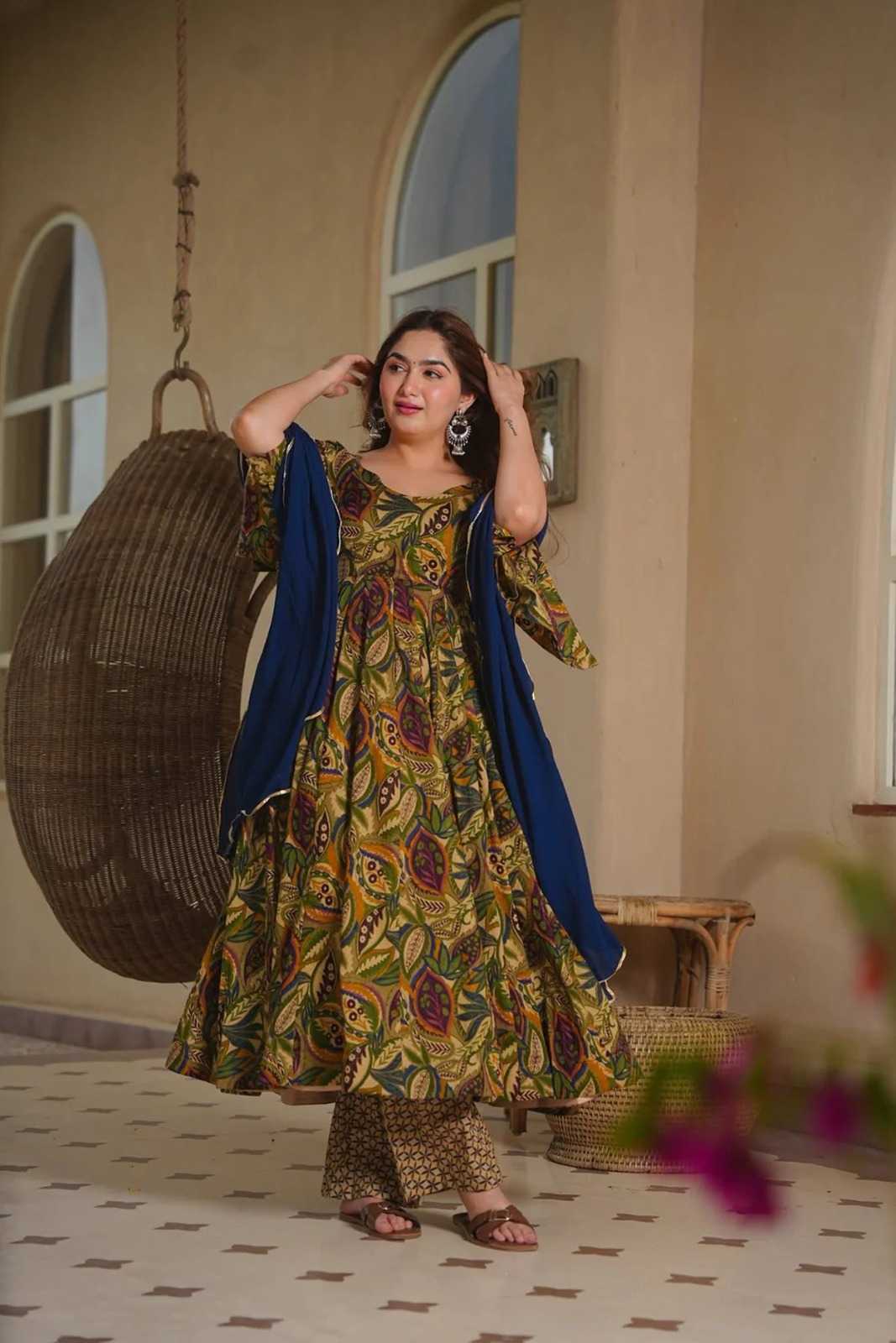 Naarira Devi vol 19 Silk Cotton Printed Suits