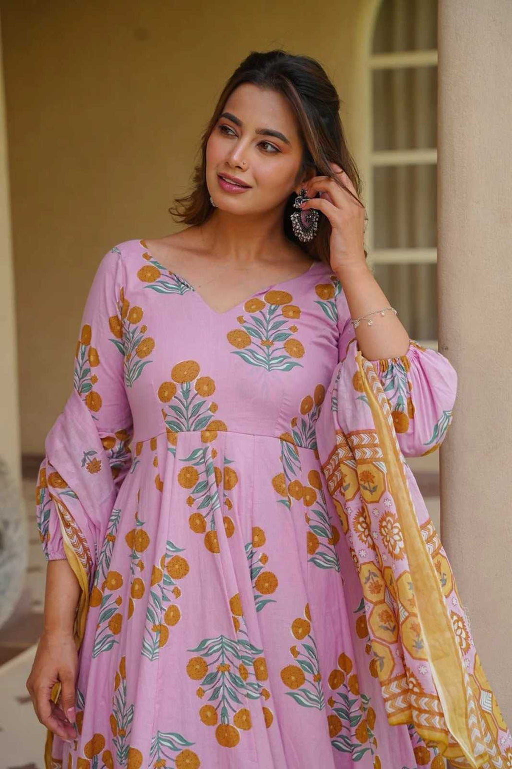 Naarira Devi vol 19 Silk Cotton Printed Suits