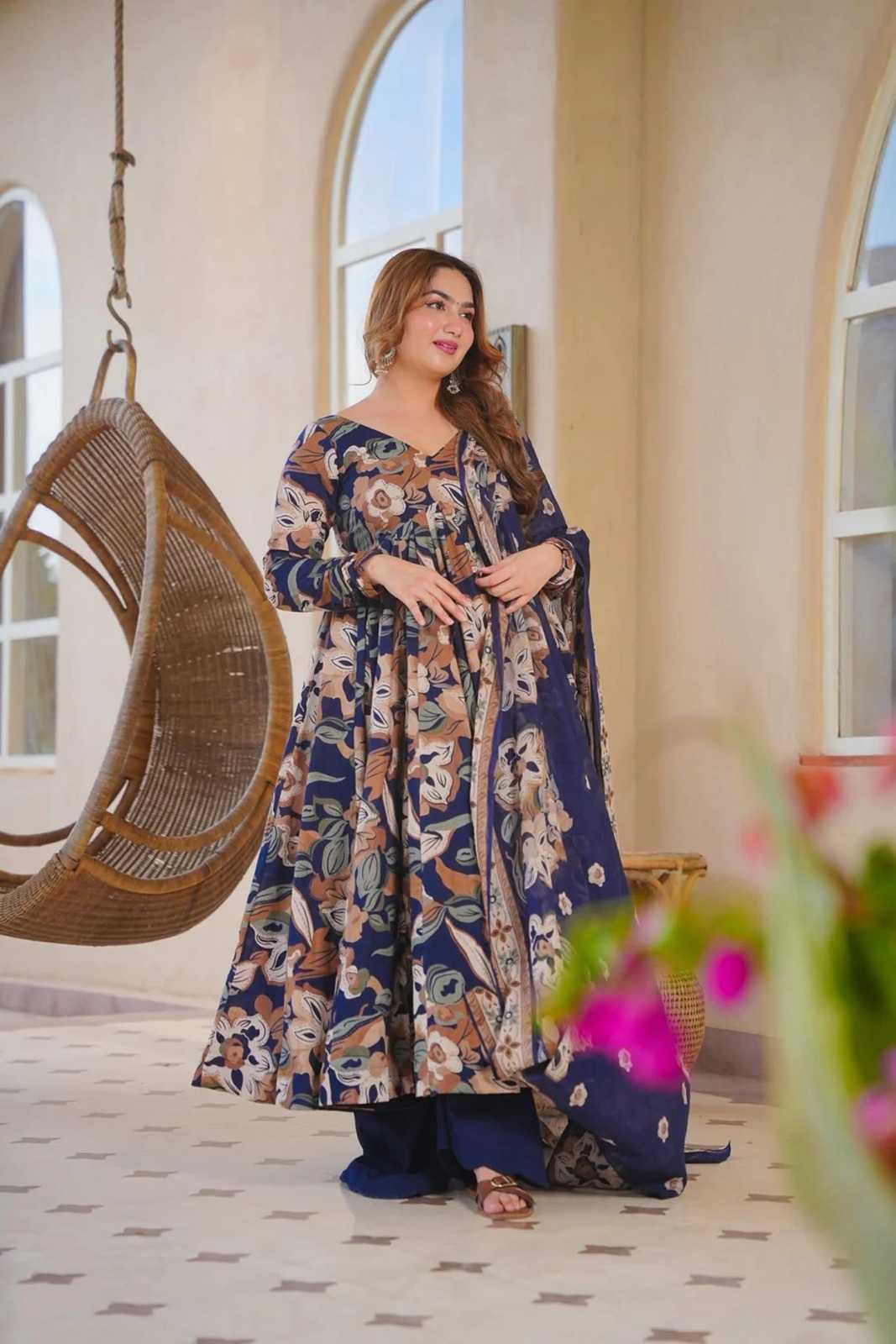 Naarira Devi vol 19 Silk Cotton Printed Suits