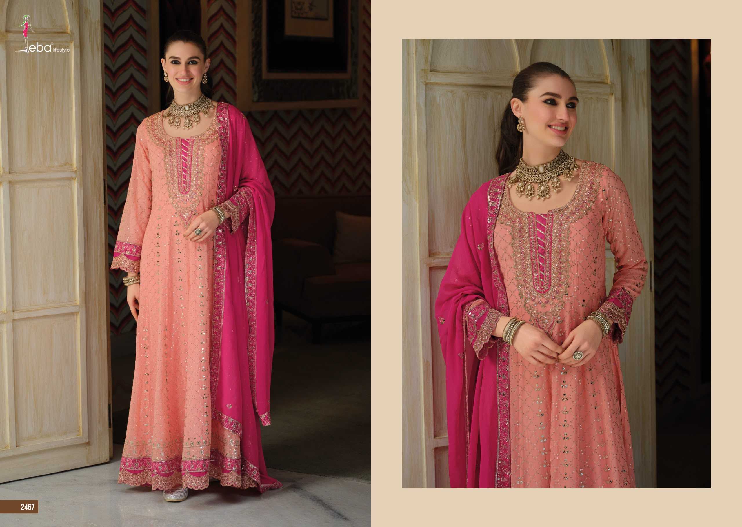 Naarira LAAM Georgette Embroidery Gown