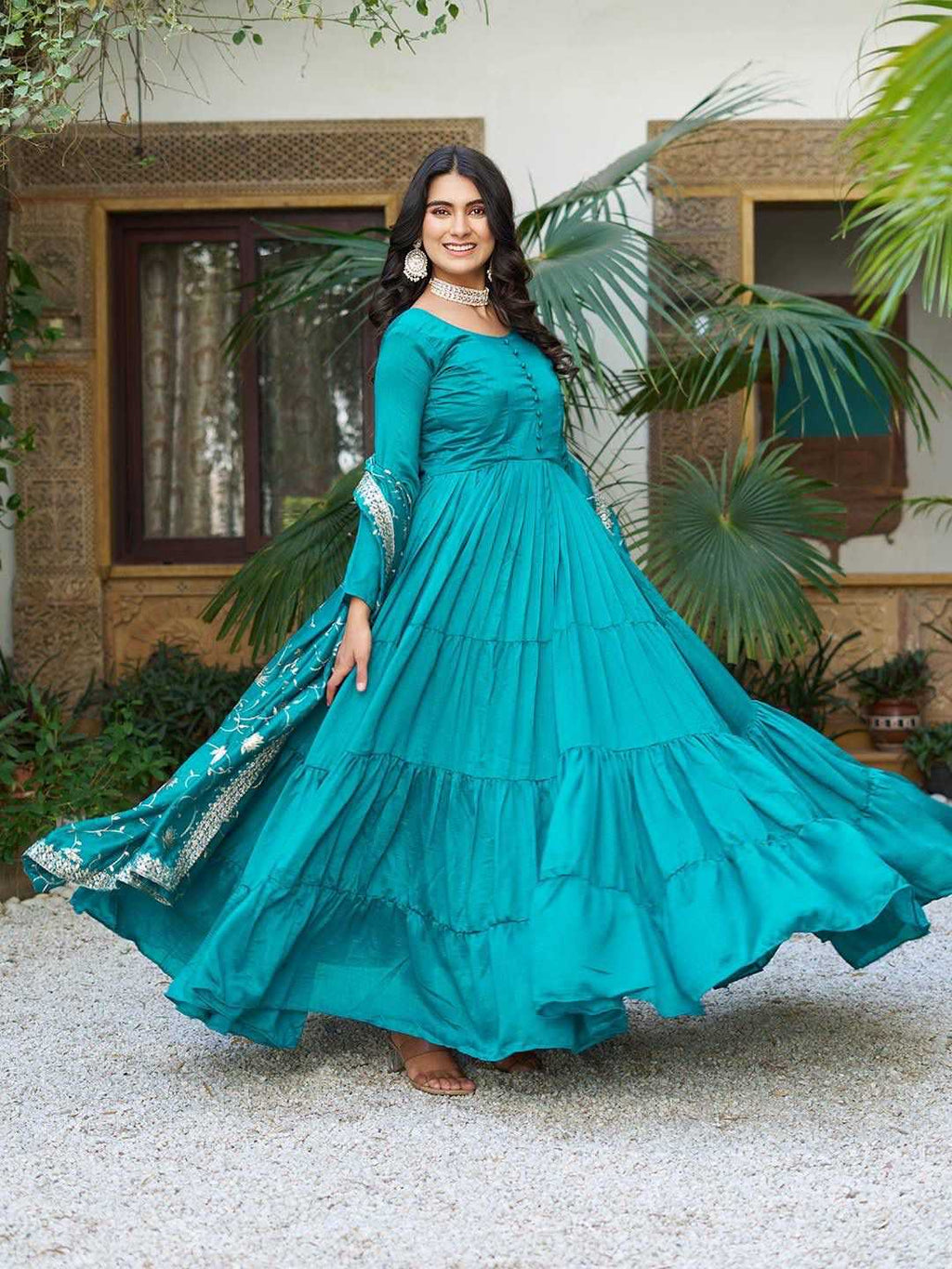 Naarira Vichitra Silk Party Gowns