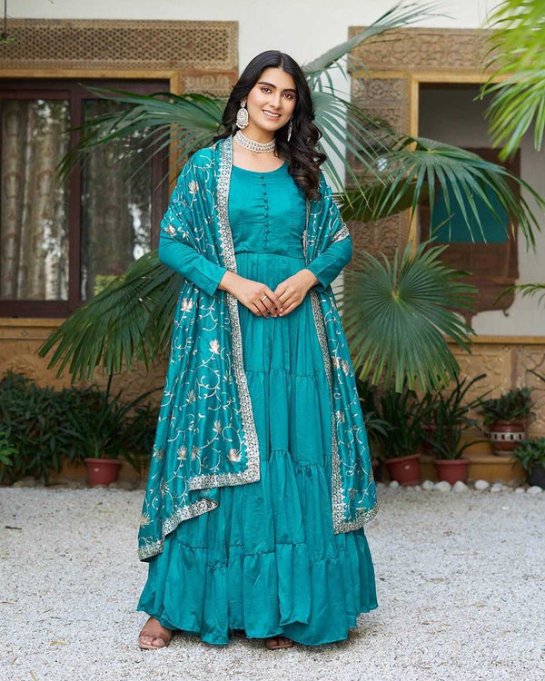 Naarira Vichitra Silk Party Gowns