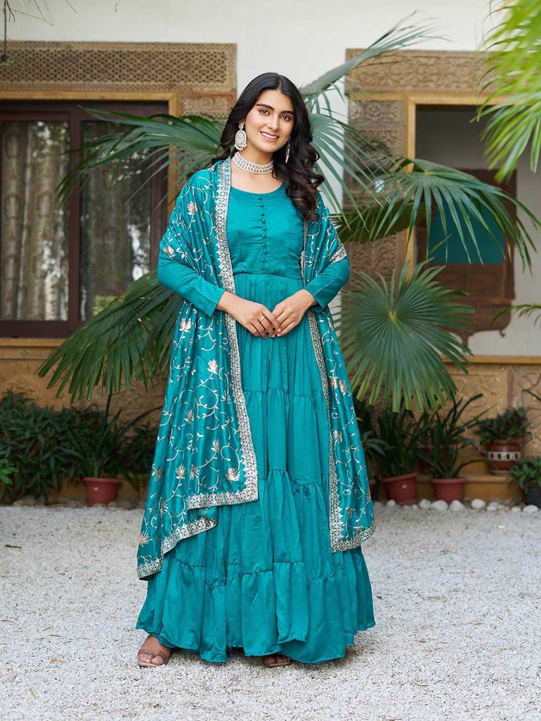 Naarira Vichitra Silk Party Gowns
