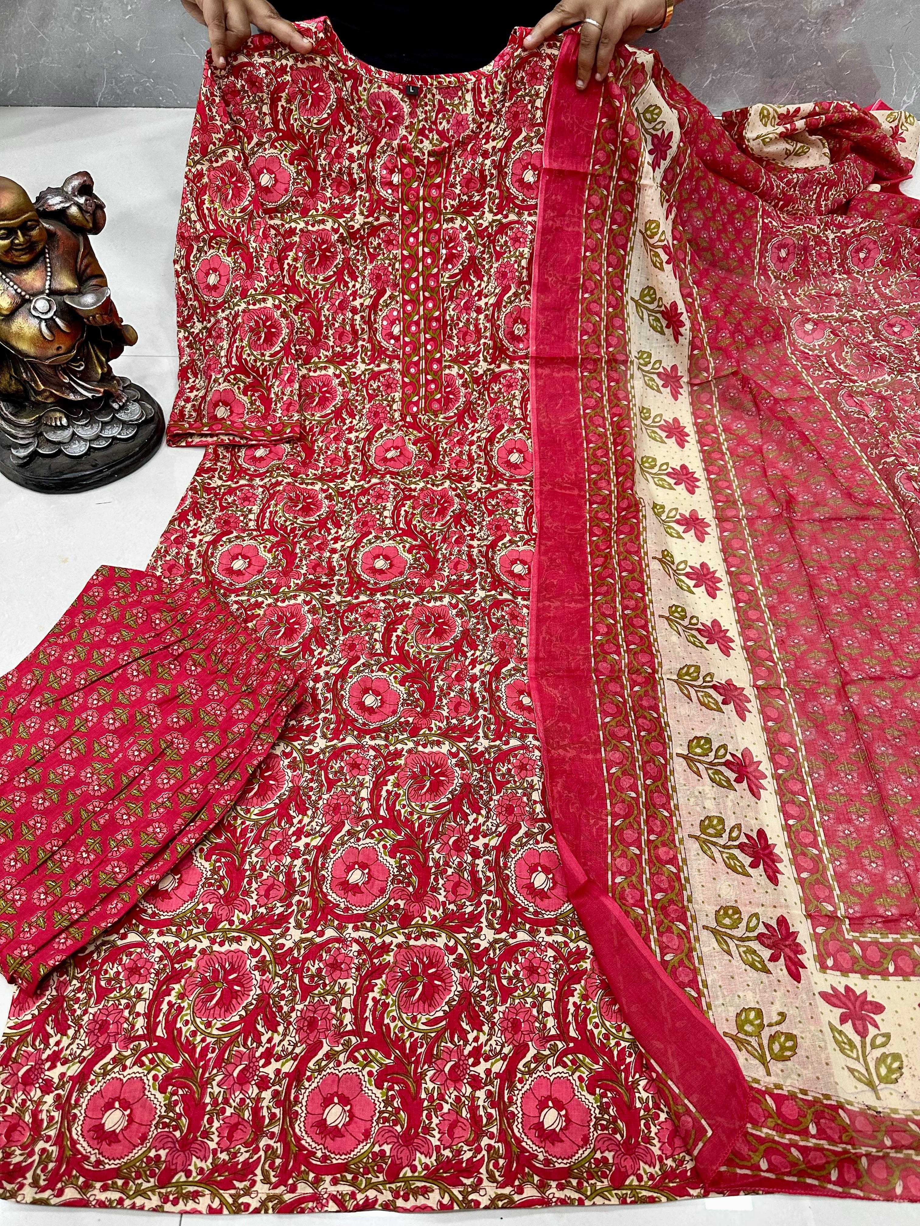 Naarira Cotton Festive jaipuri Kurti