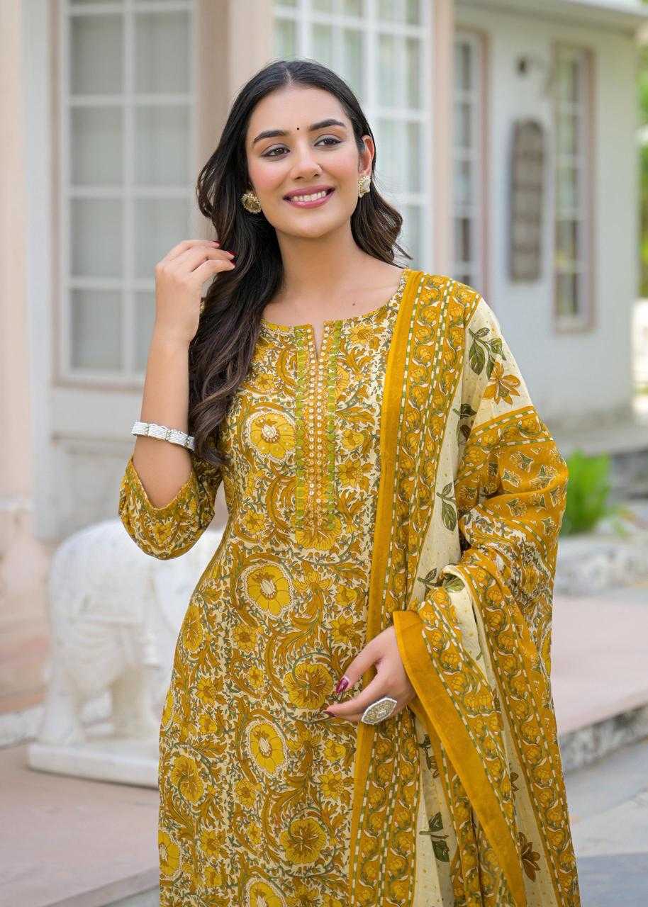 Naarira Cotton Jaipuri Kurti