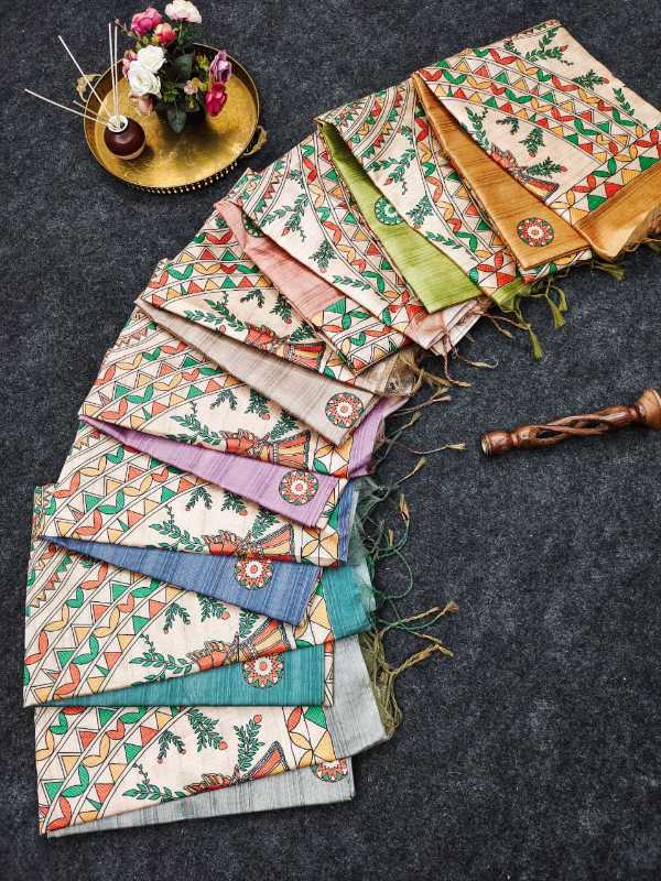 Naarira Tussar Silk Tussar Silk Sarees