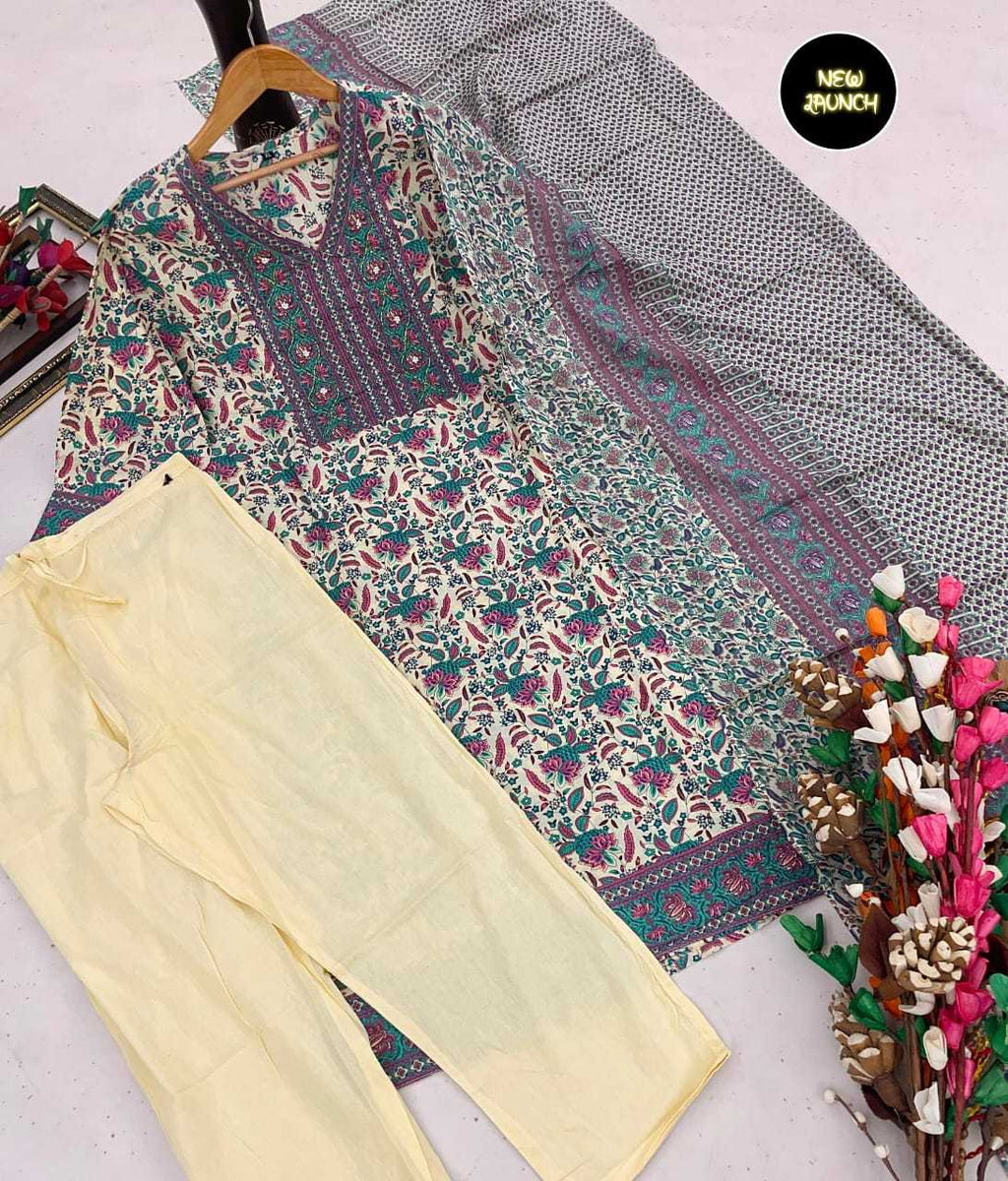 Naarira KESH536 Anjali Cotton Designer Kurtis