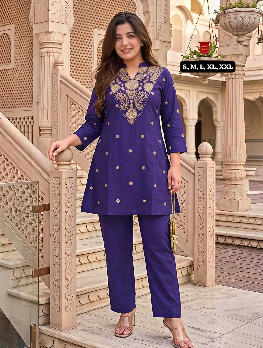 Naarira Aranyika Premium Silk Crepe Co-ord Set