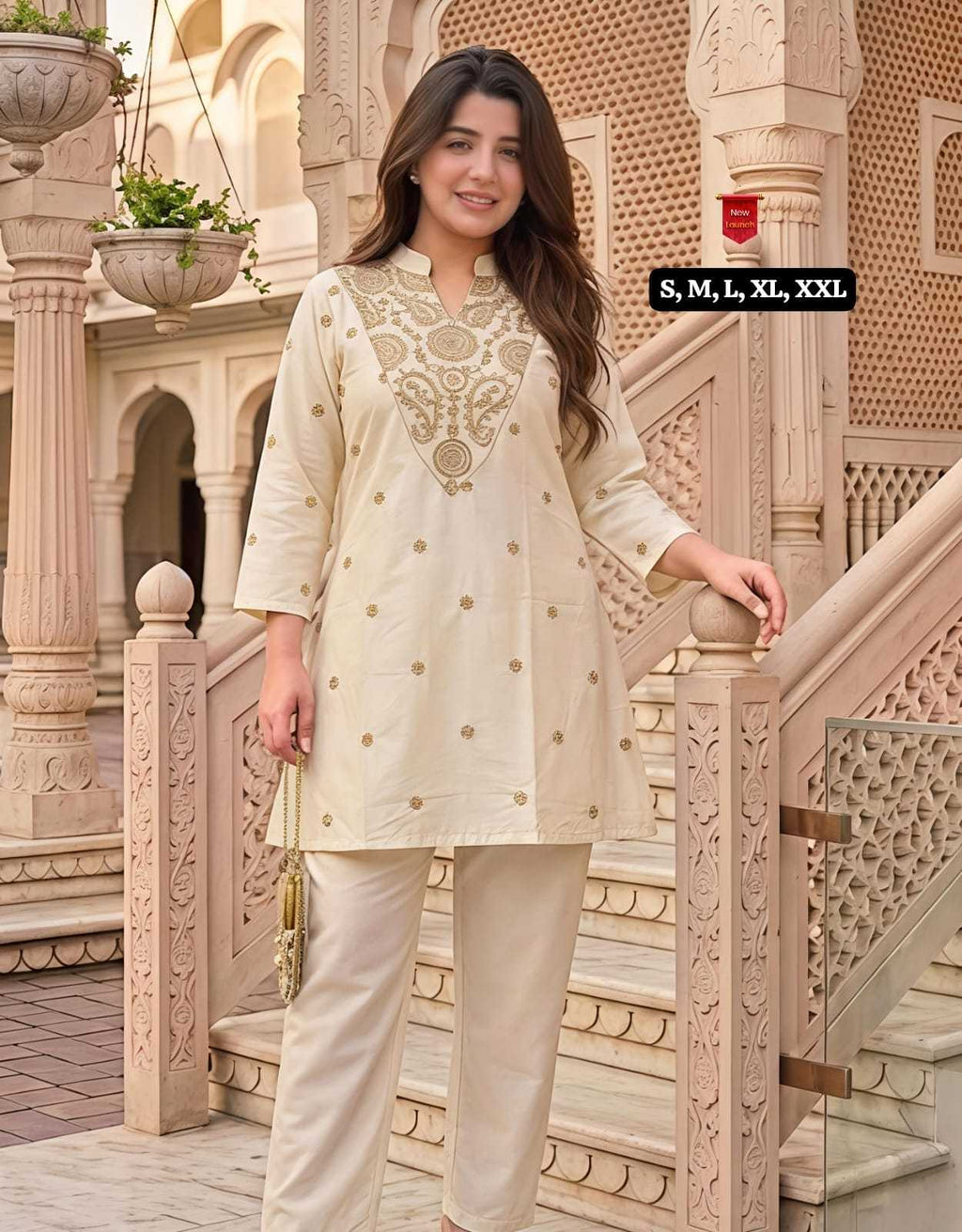 Naarira Aranyika Premium Silk Crepe Co-ord Set