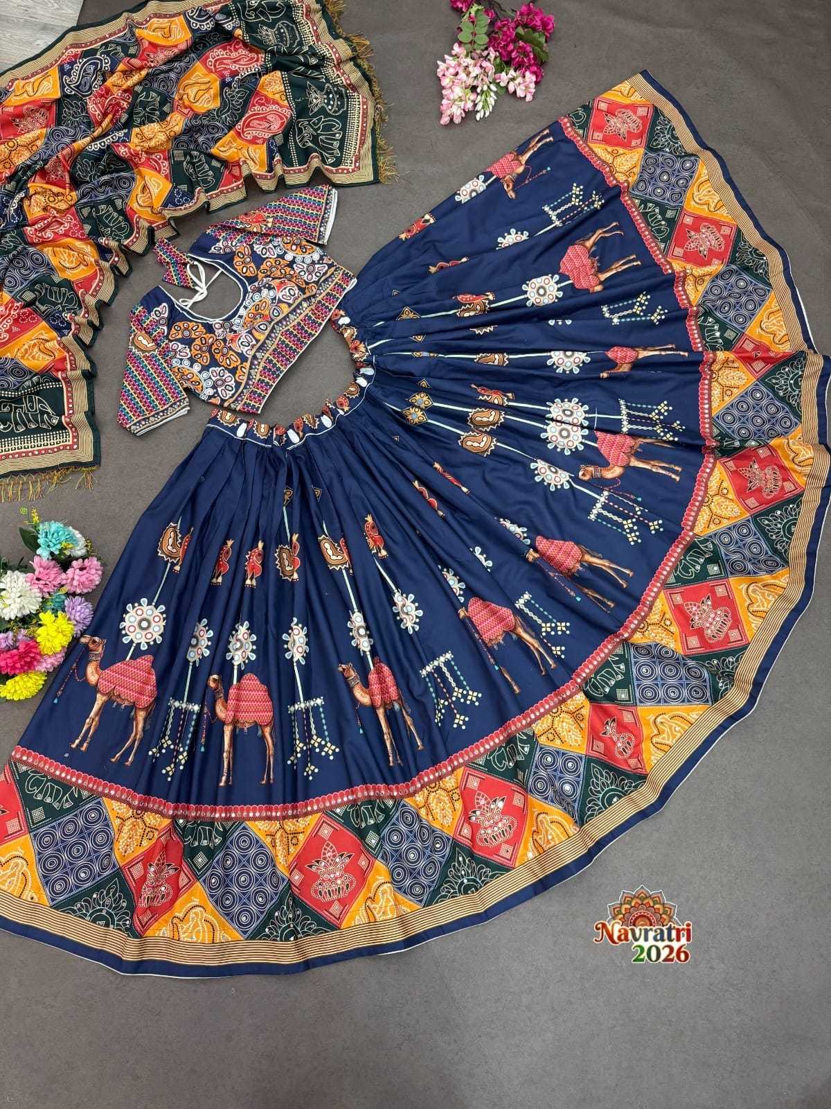 Naarira KESH536 Bhavya Cotton Designer Lehenga