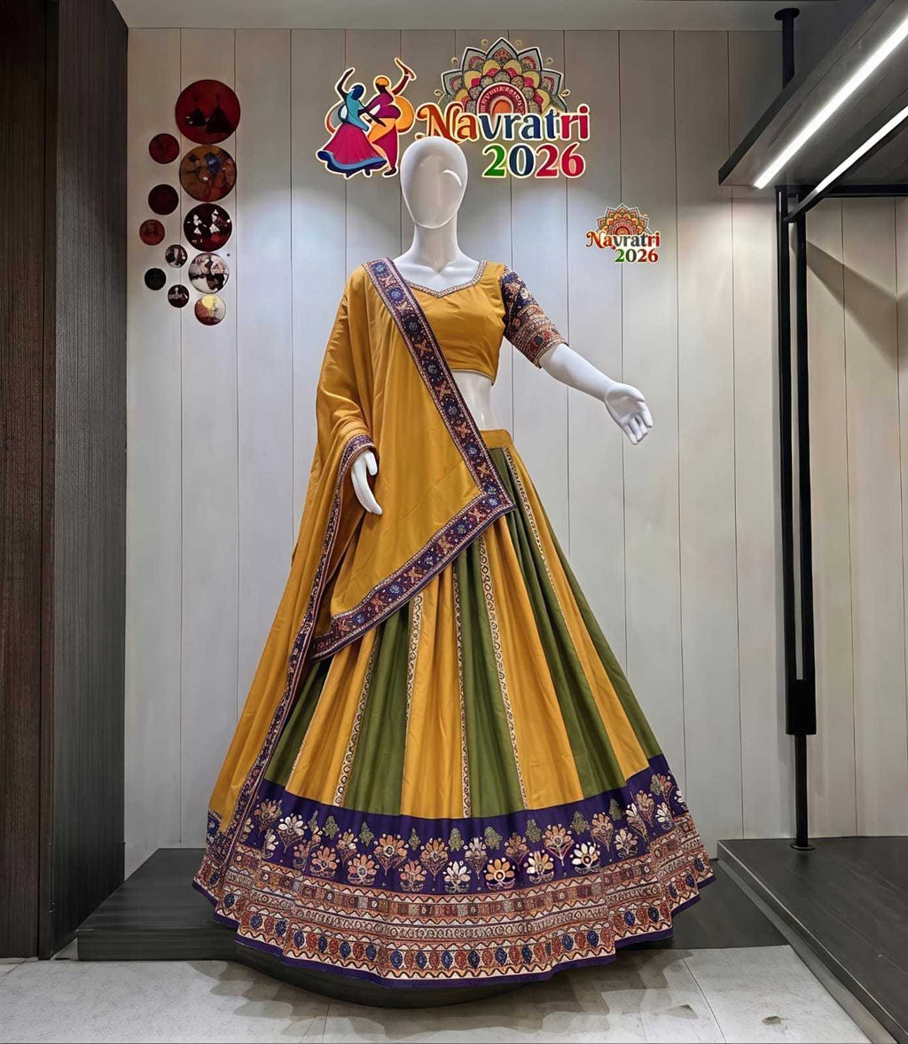 Naarira KESH536 Bhavya Cotton Designer Lehenga