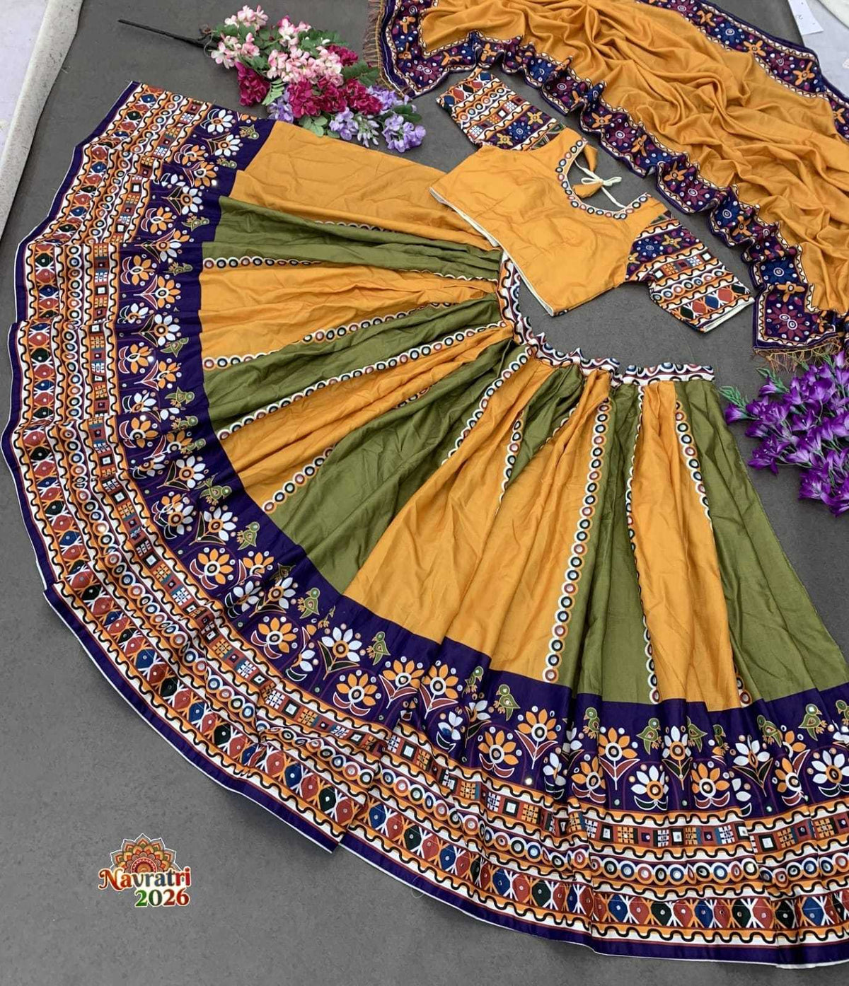Naarira KESH536 Bhavya Cotton Designer Lehenga