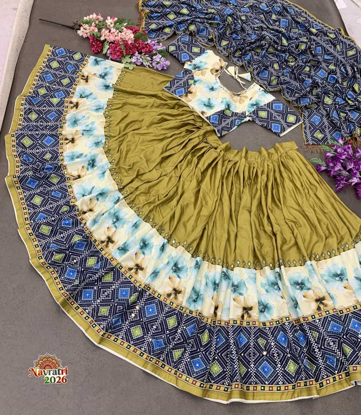 Naarira KESH536 Bhavya Cotton Designer Lehenga