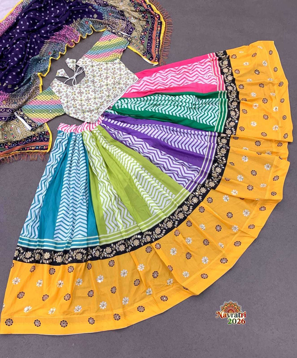 Naarira KESH536 Bhavya Cotton Designer Lehenga