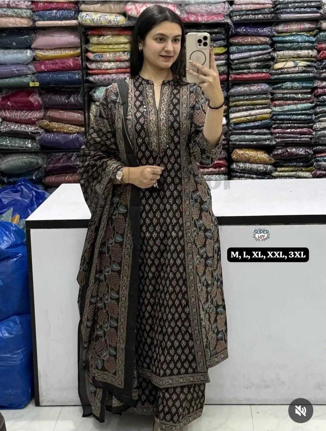 Naarira KESH536 Pranshi Cotton Embroidery Suits