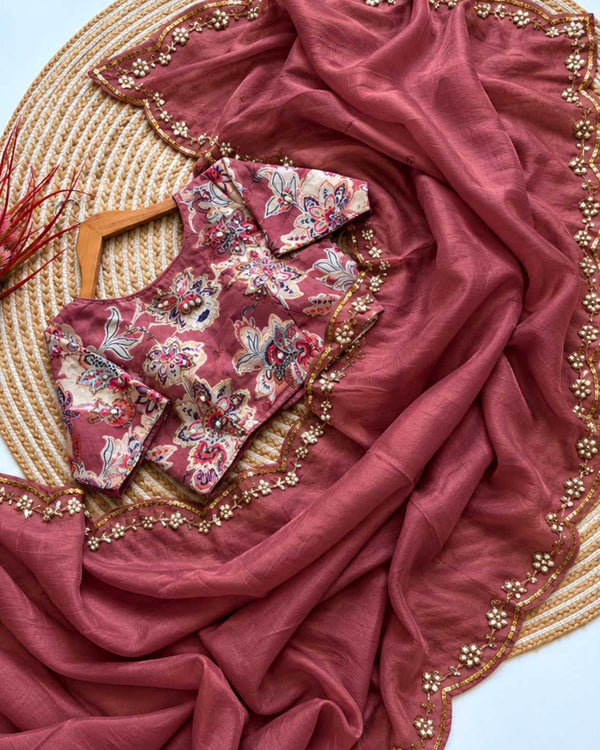 Naarira KESH549 Janhvi Soft Silk Soft Silk Sarees - alternate view