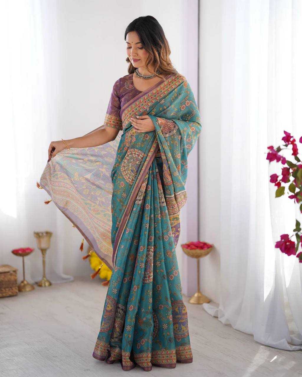 Naarira Cotton Designer Sarees