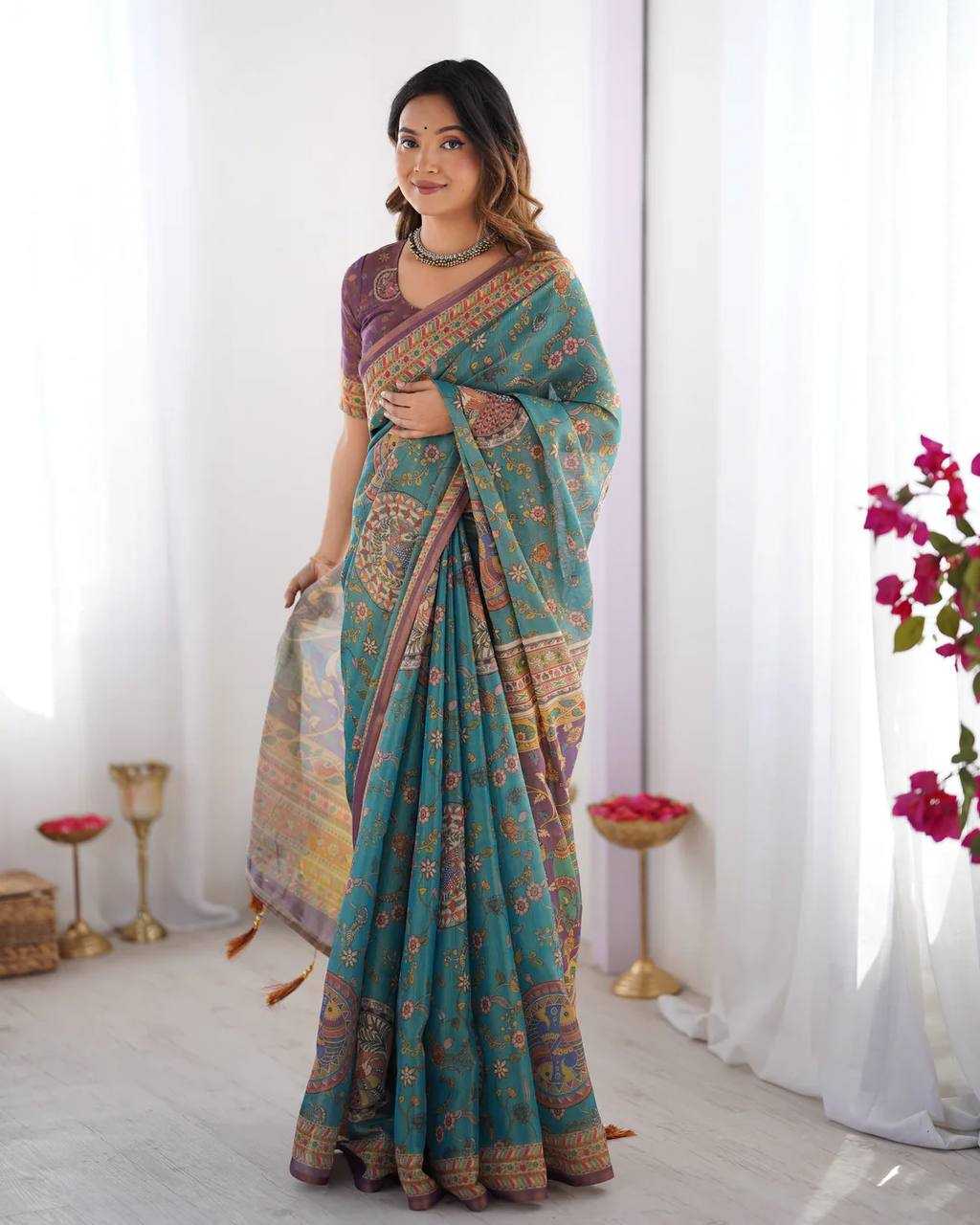 Naarira Cotton Designer Sarees