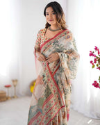 Naarira KESH556 409 Cotton Designer Sarees