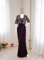 Naarira KESH558 59 Crepe Silk Ready To Wear Sarees
