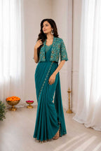 Naarira KESH558 59 Crepe Silk Ready To Wear Sarees