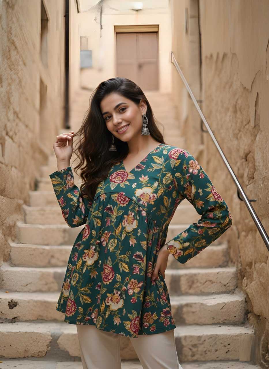 Naarira Cotton Designer Kurtis