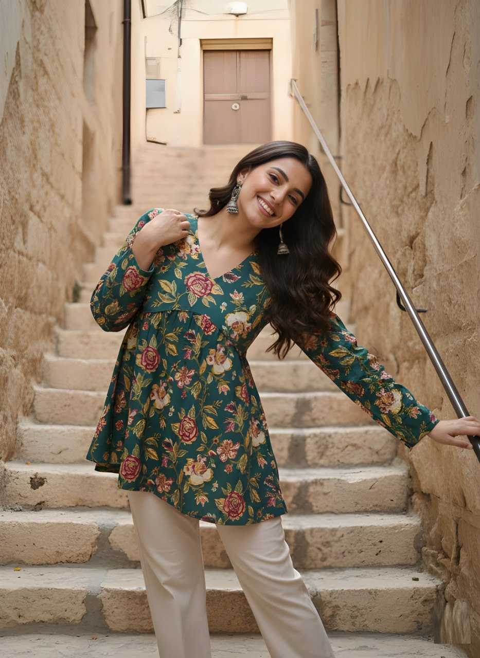 Naarira Cotton Designer Kurtis