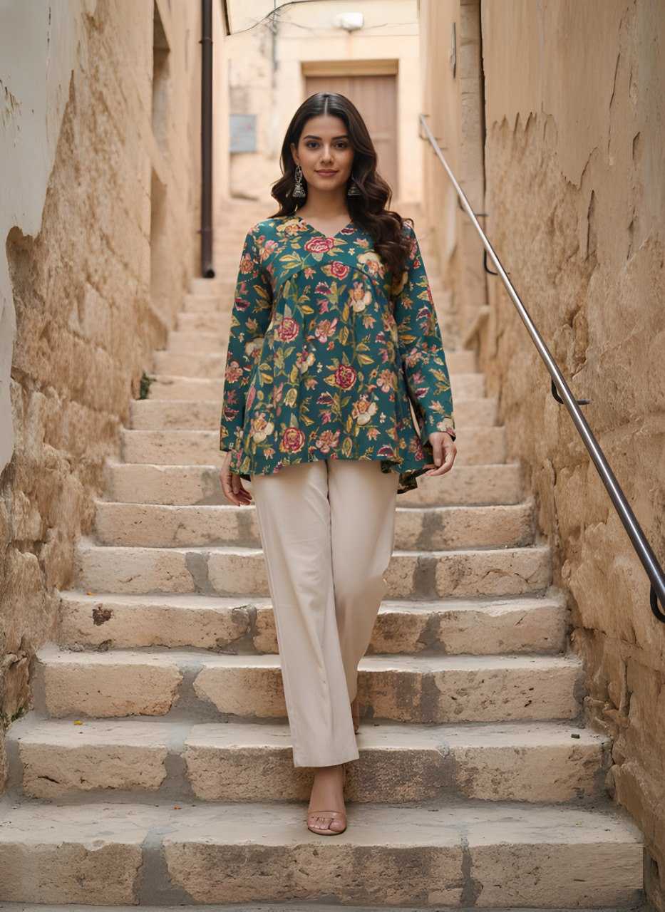 Naarira Cotton Designer Kurtis
