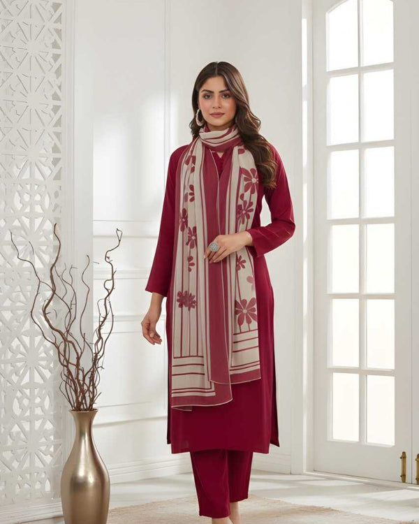 Naarira  Heavy Roman Silk Designer Kurtis