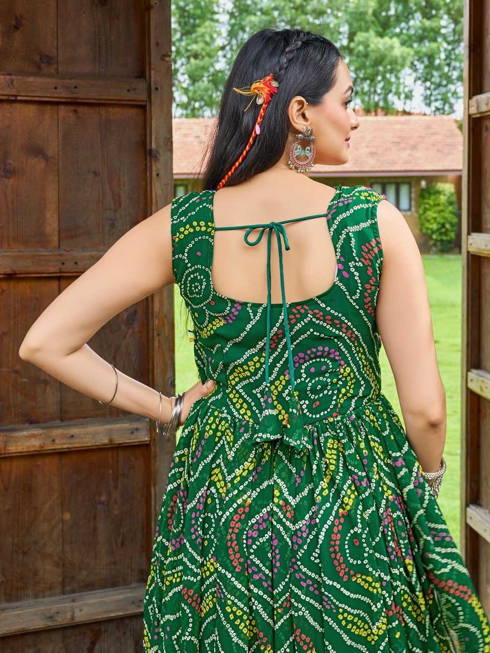 Naarira KESH564 163 Faux Georgette Georgette Gown