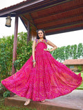 Naarira KESH564 163 Faux Georgette Georgette Gown
