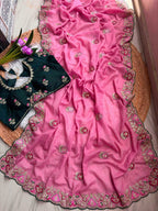 Naarira Arzoo Fancy Embroidered Sarees